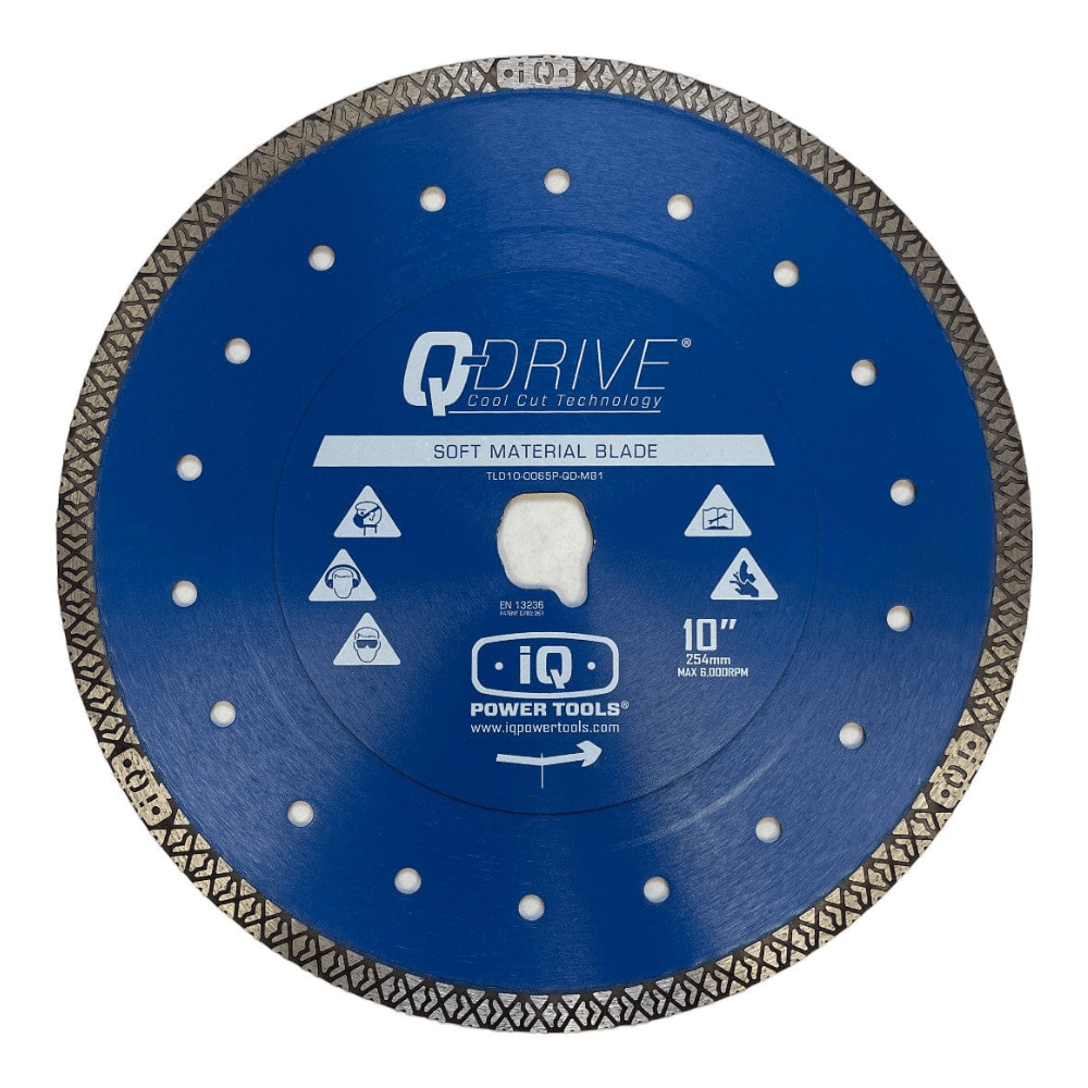 10" x 0.060 D-Drive Plus-Tile Blade Dry Marble - iqpowertools