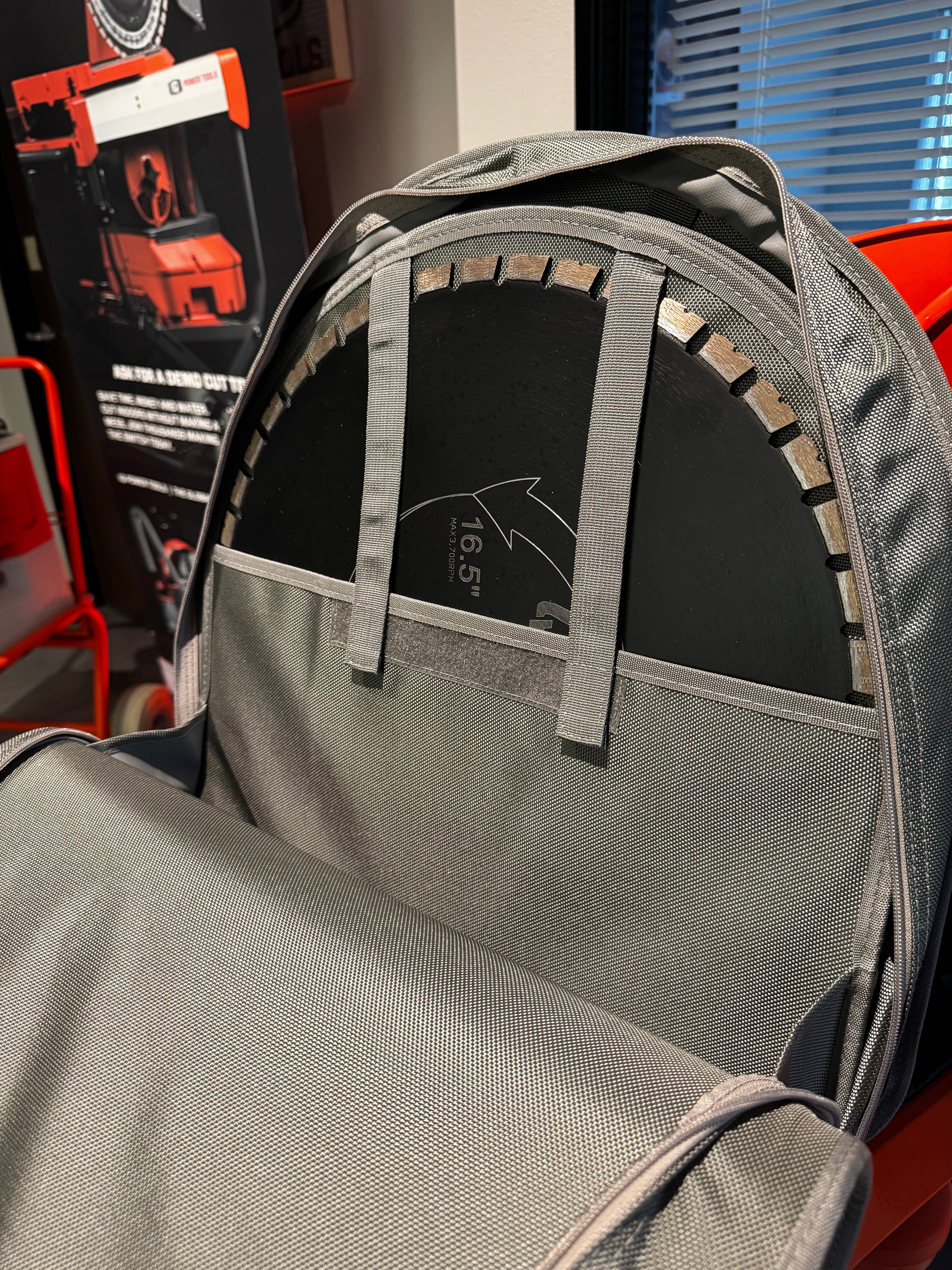 5 Blade - Heavy Duty Carrying Case - fits 7", 10", 14", 16.5" blades