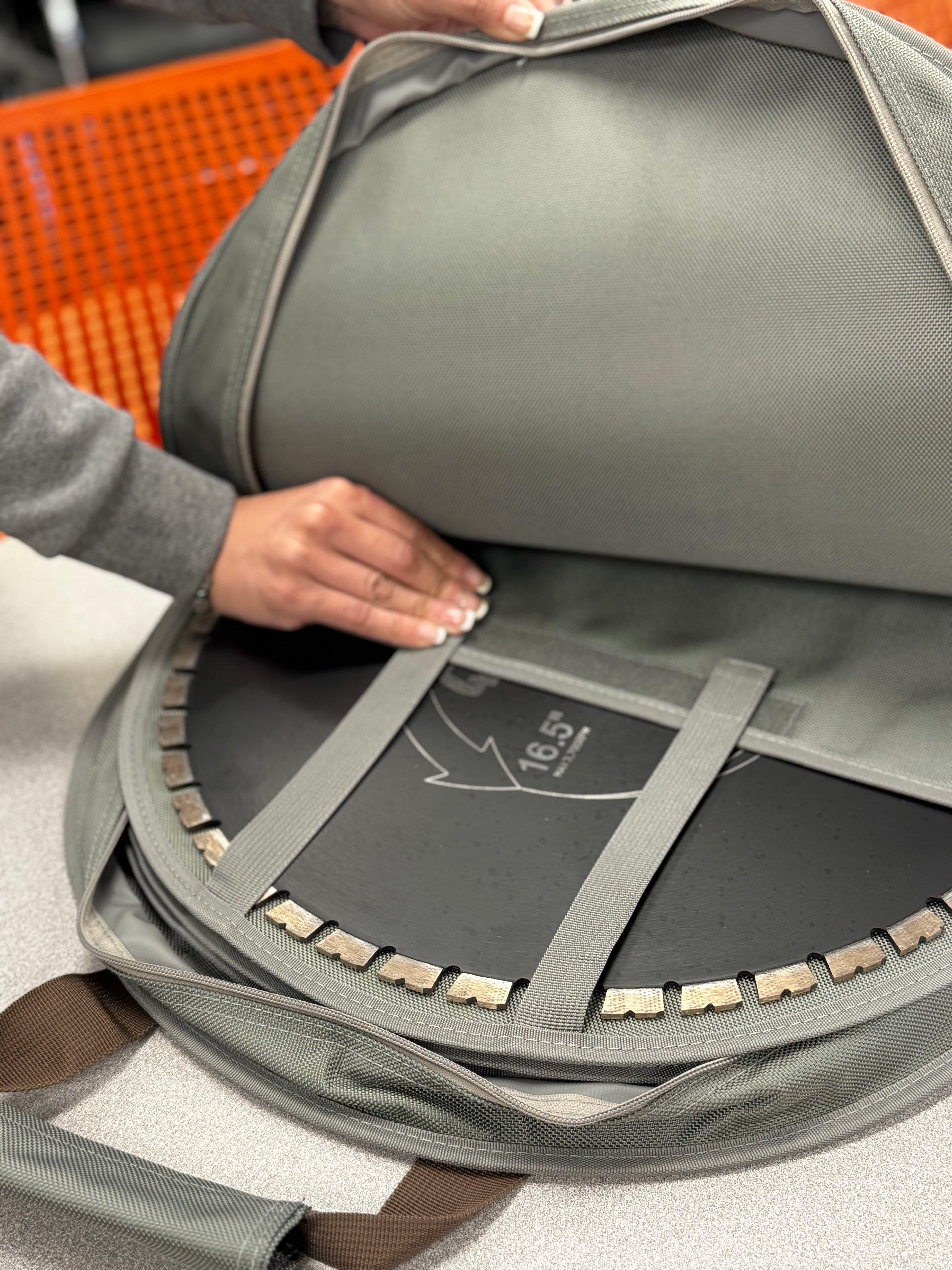 5 Blade - Heavy Duty Carrying Case - fits 7", 10", 14", 16.5" blades