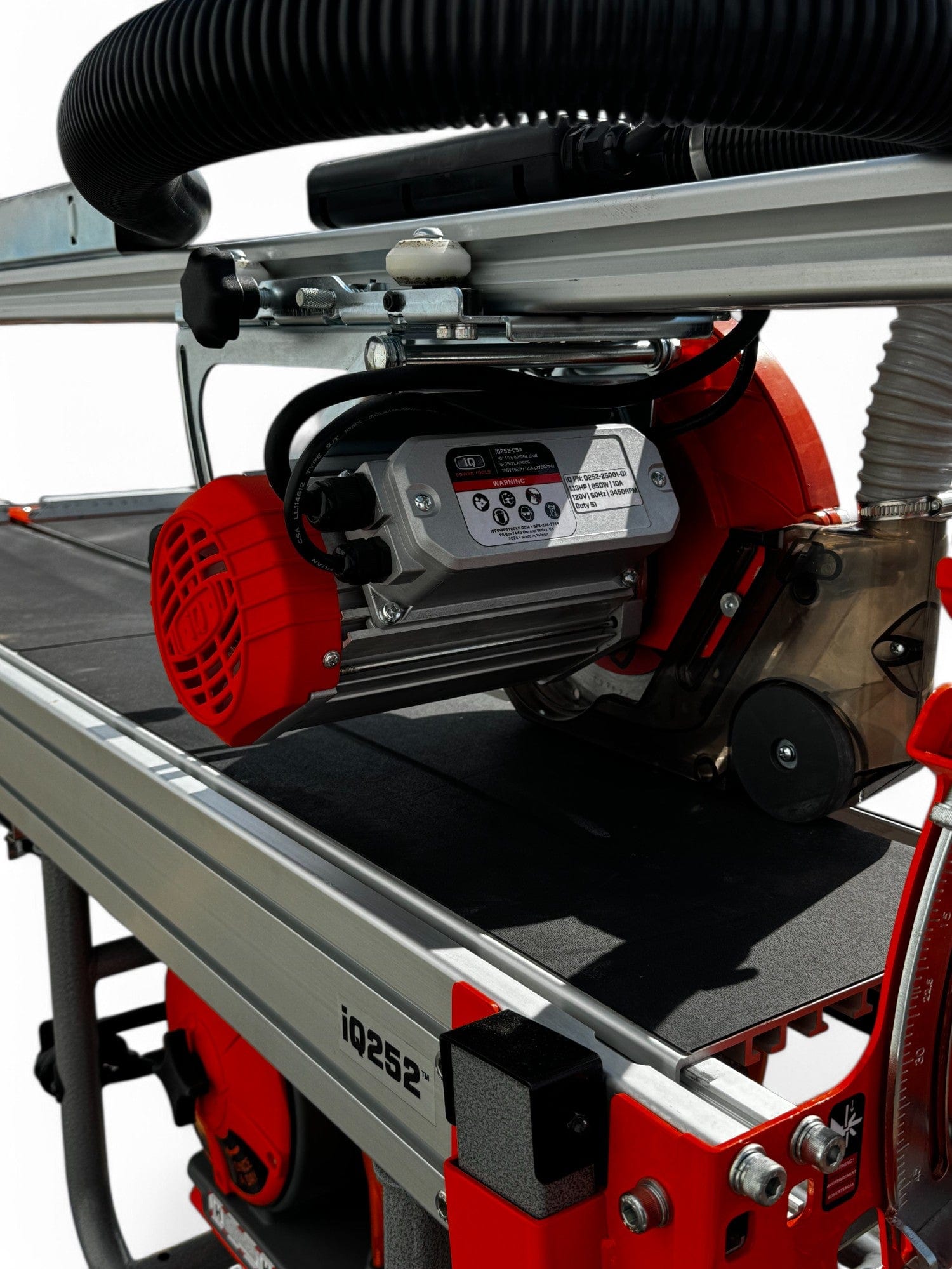 iQ252 10" Dry Cut Rail Saw for Professional Contractors - iqpowertools