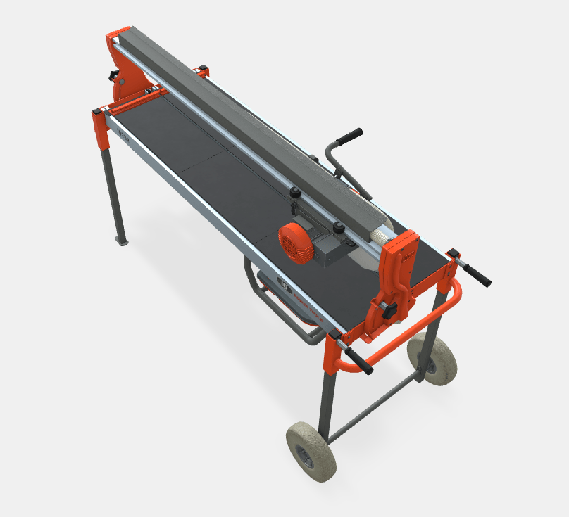 iQ252 10" Dry Cut Rail Saw for Professional Contractors - iqpowertools