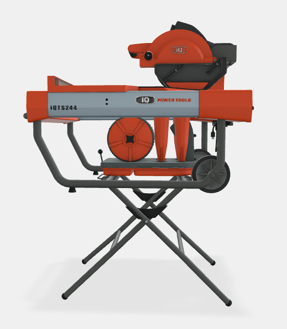 iQTS244 10" Dry Cut Tile Saw with Integrated Dust Containment