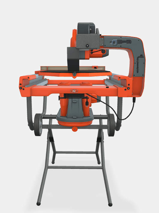 iQTS244 10" Dry Cut Tile Saw with Integrated Dust Containment