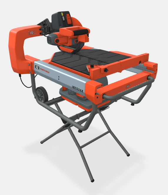 iQTS244 10" Dry Cut Tile Saw with Integrated Dust Containment