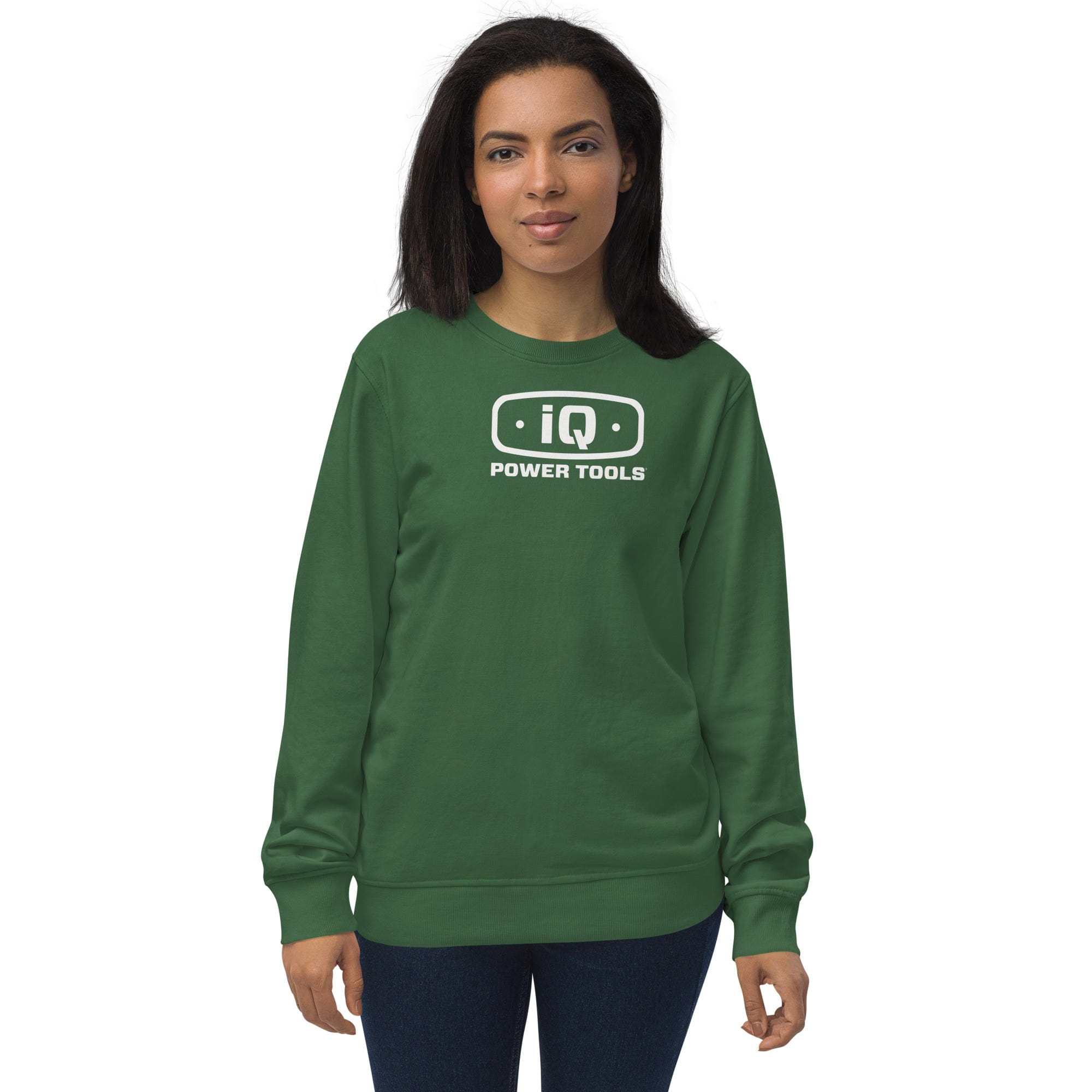 iQ Power Tools - Unisex organic sweatshirt - iqpowertools