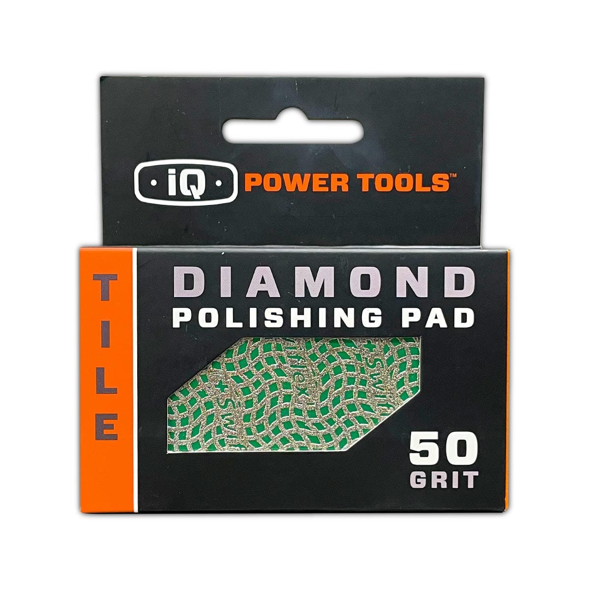 Diamond Hand Polishing Pad 50 Grit - iqpowertools