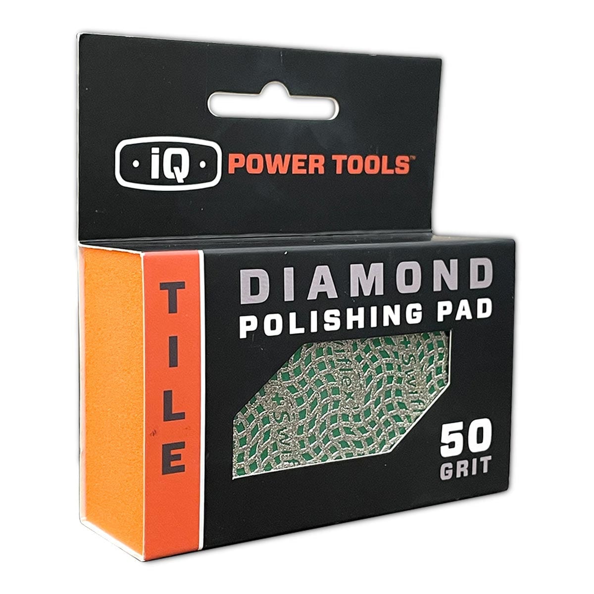 Diamond Hand Polishing Pad 50 Grit - iqpowertools