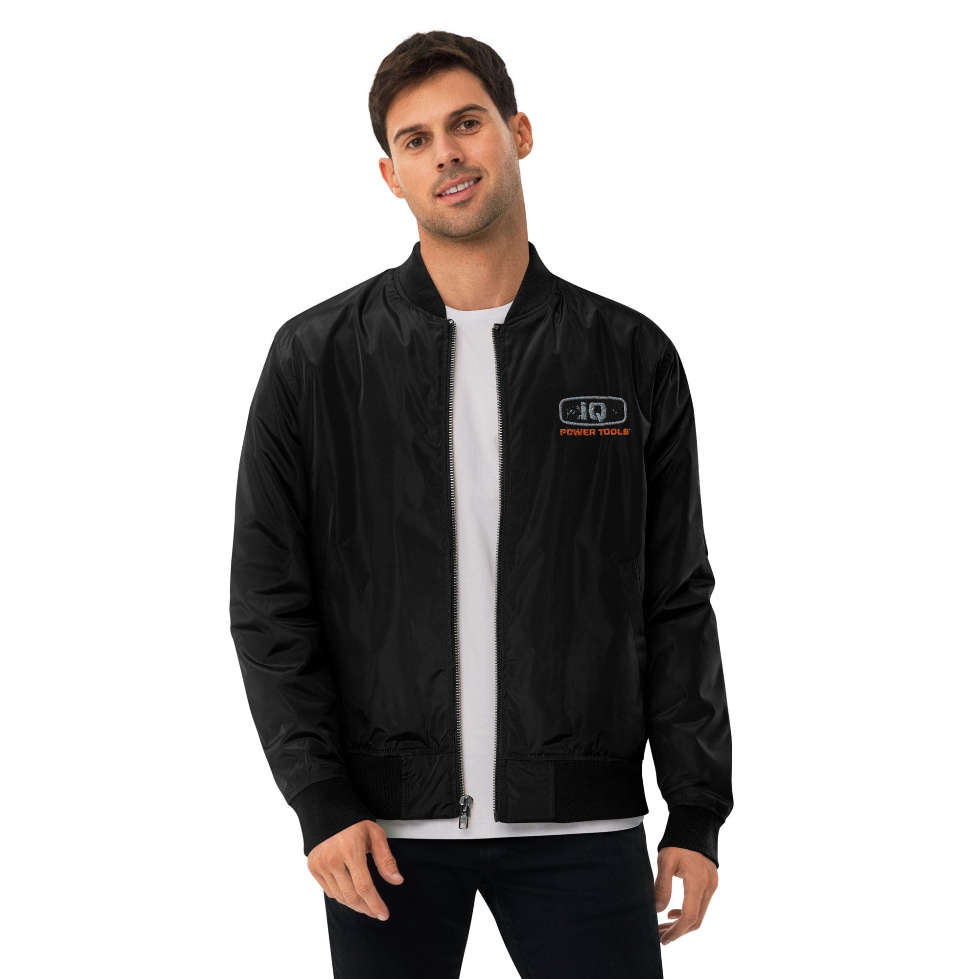 iQ Power Tools - Vintage Premium recycled bomber jacket - iqpowertools