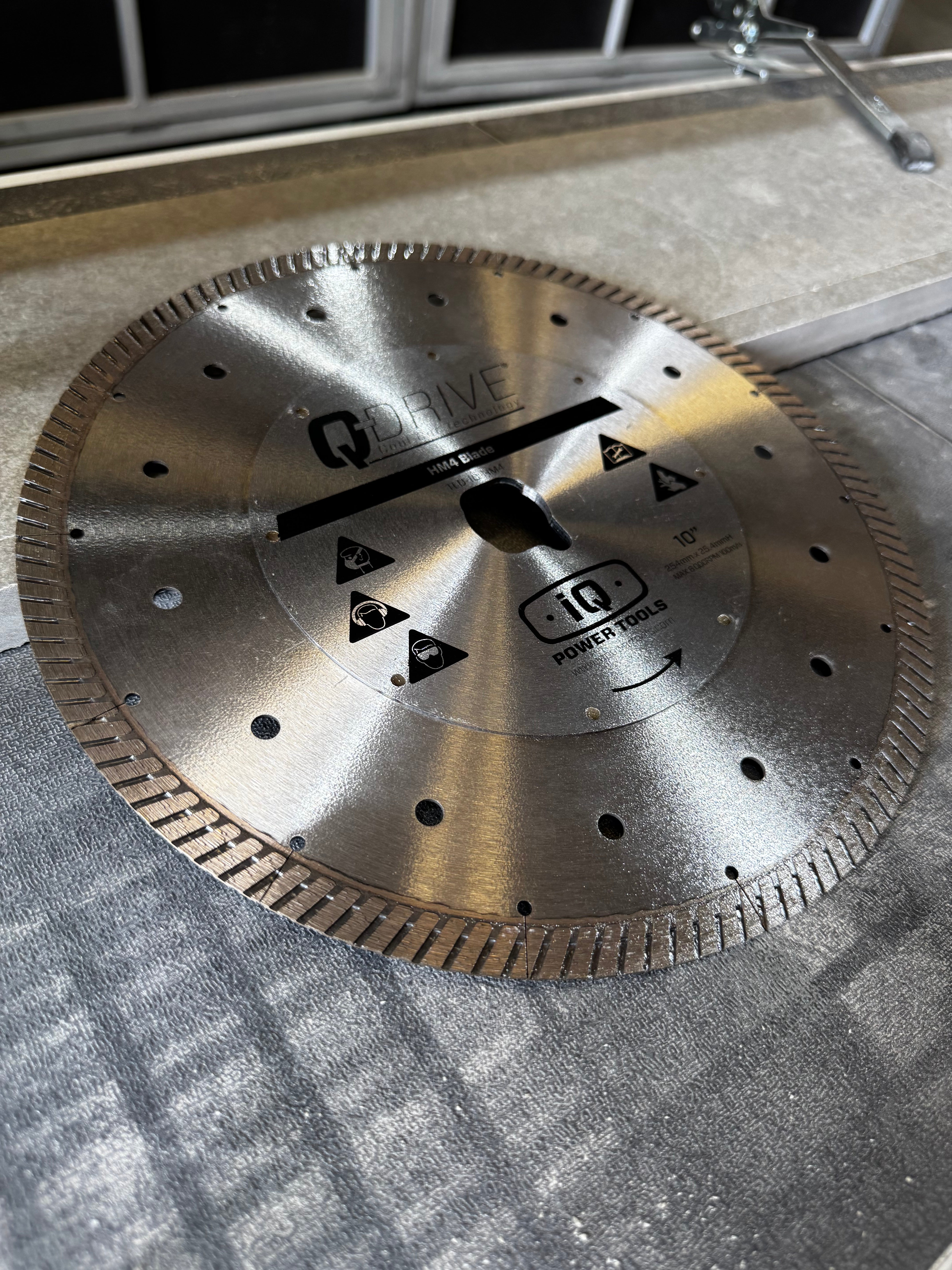 10" x .060 Q-Drive Plus-Tile Blade Dry Hard Material HM4