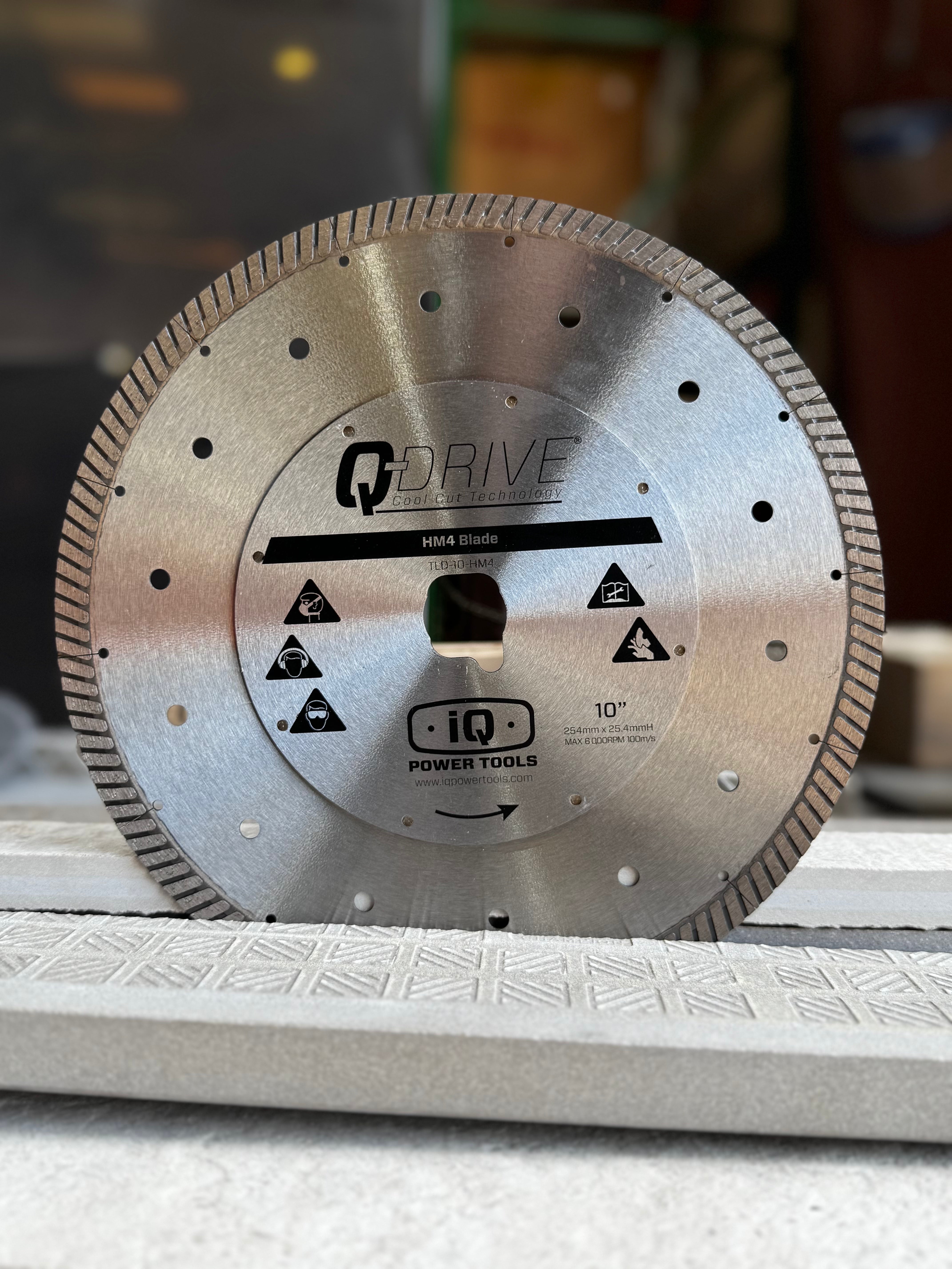 10" x .060 Q-Drive Plus-Tile Blade Dry Hard Material HM4