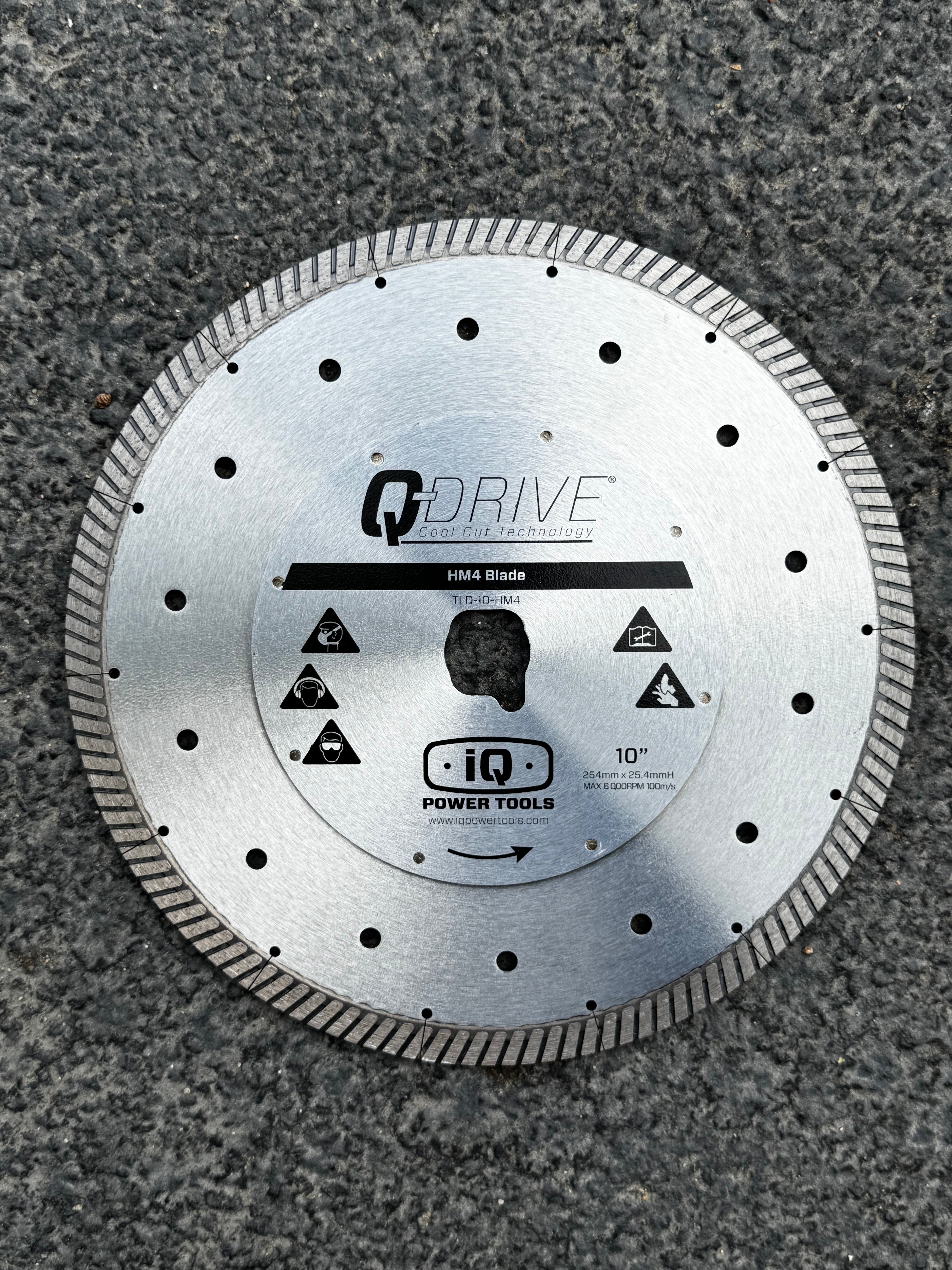 10" x .060 Q-Drive Plus-Tile Blade Dry Hard Material HM4