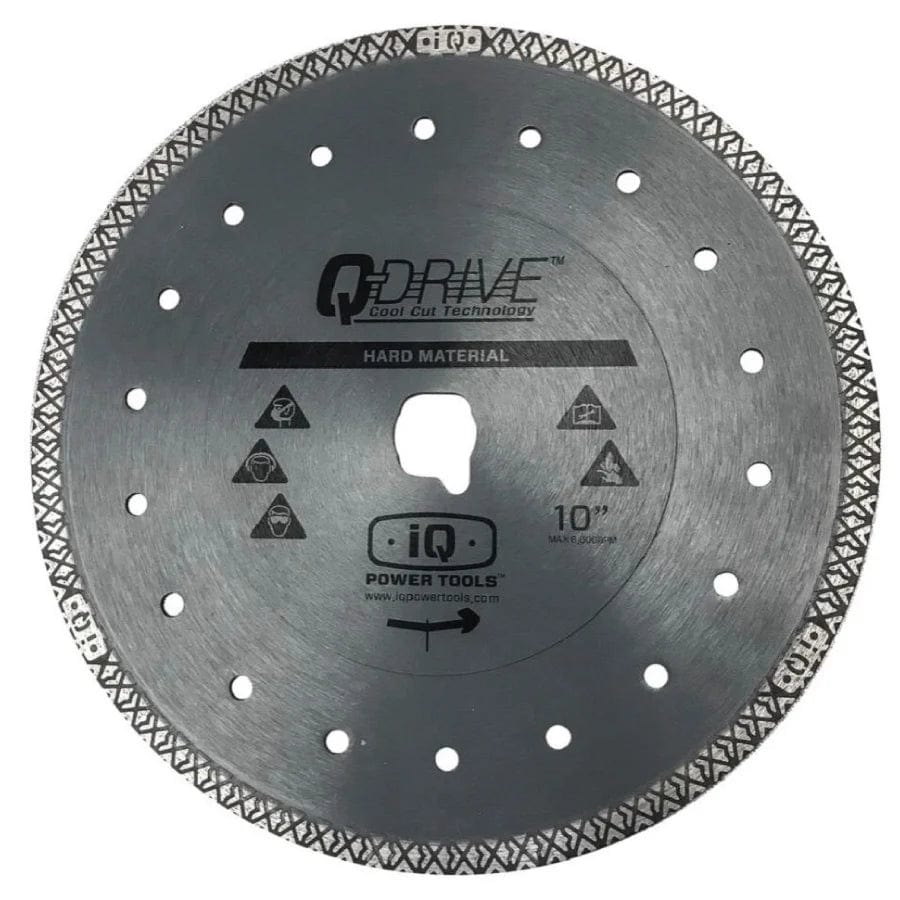 10" x .060 Q-Drive Plus-Tile Blade Dry  Platinum - Hard Material