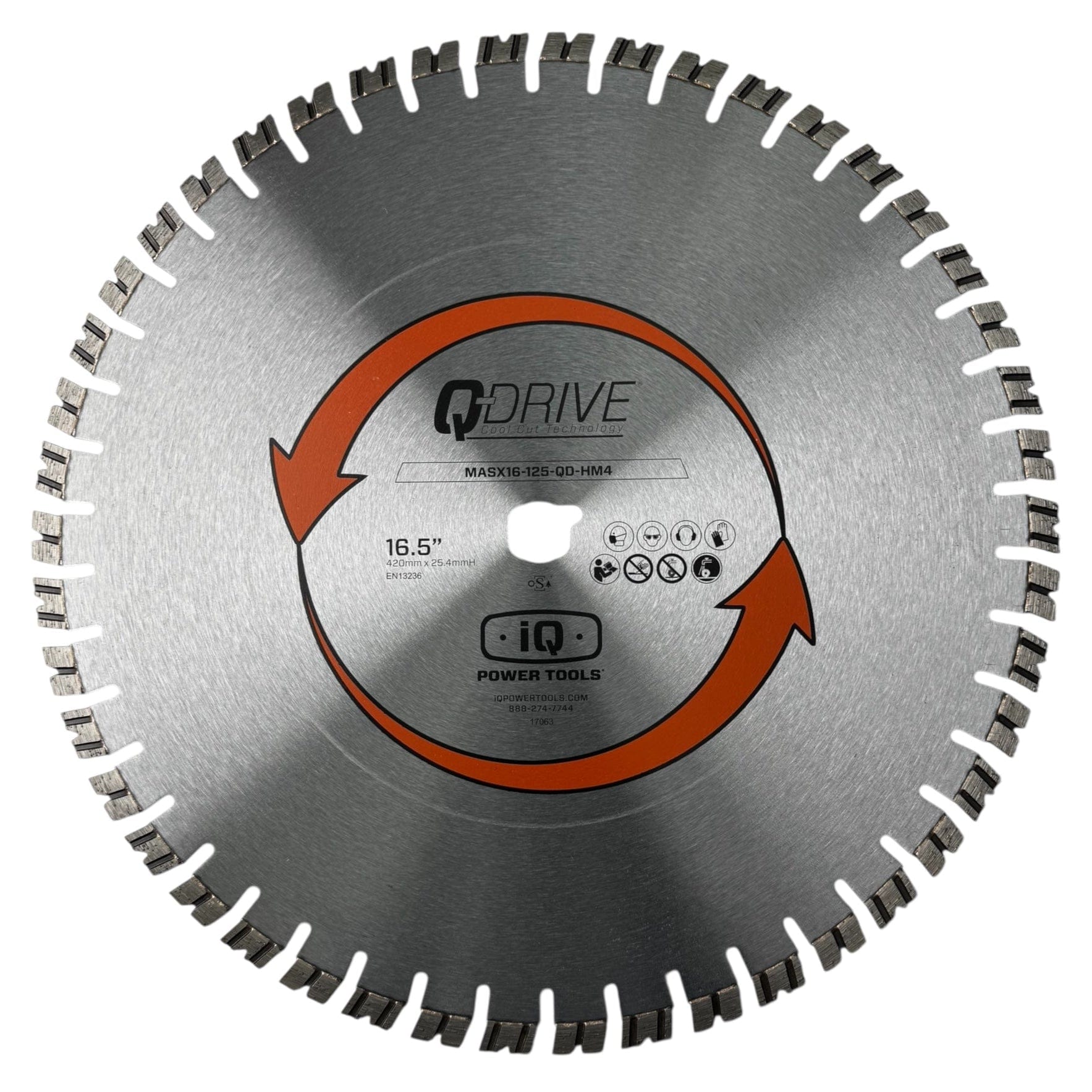 16.5 HM4 Extreme Hard Material Blade - MASX16-125-QD-HM4 - iqpowertools