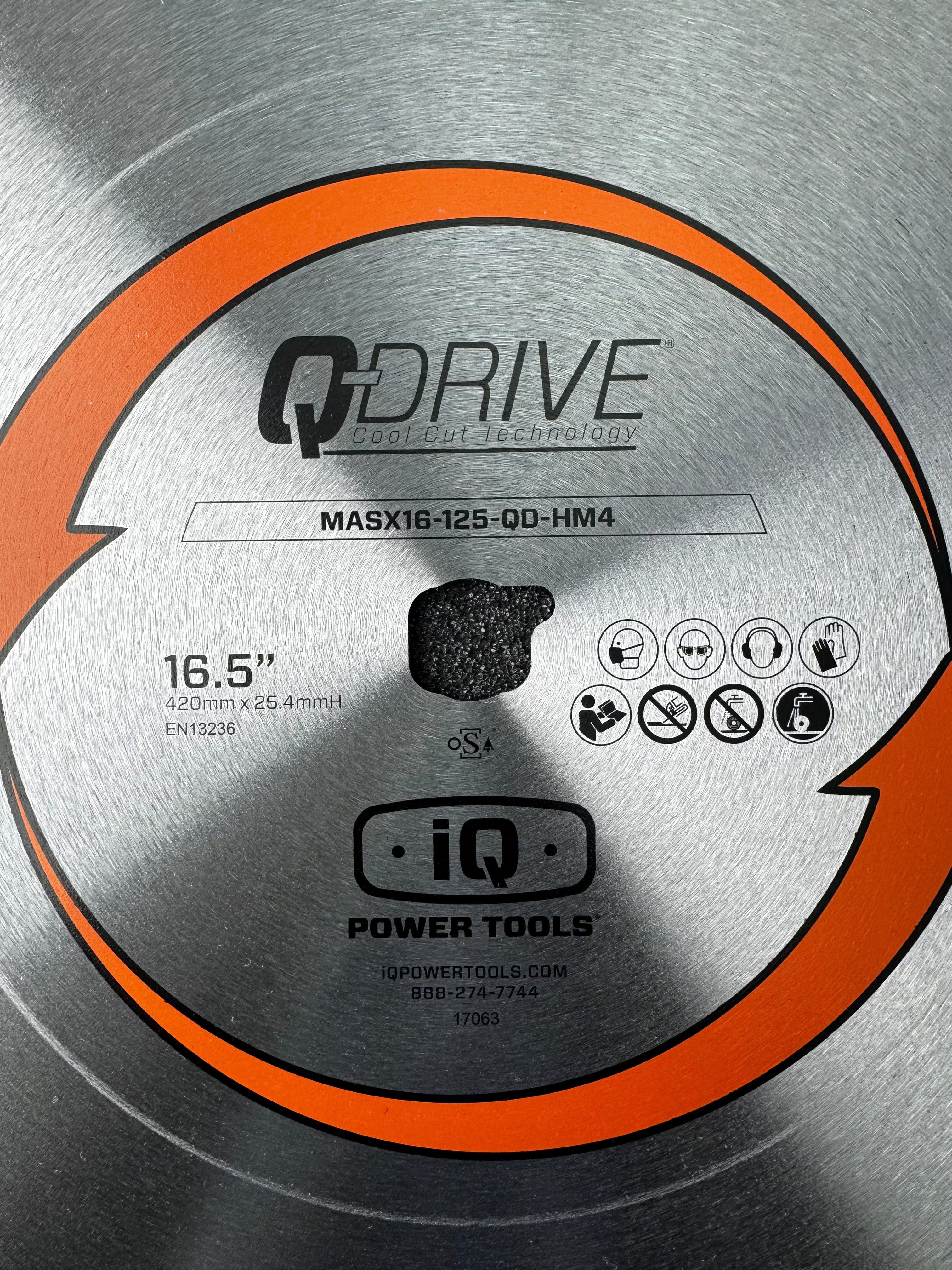 16.5 HM4 Extreme Hard Material Blade - MASX16-125-QD-HM4 - iqpowertools
