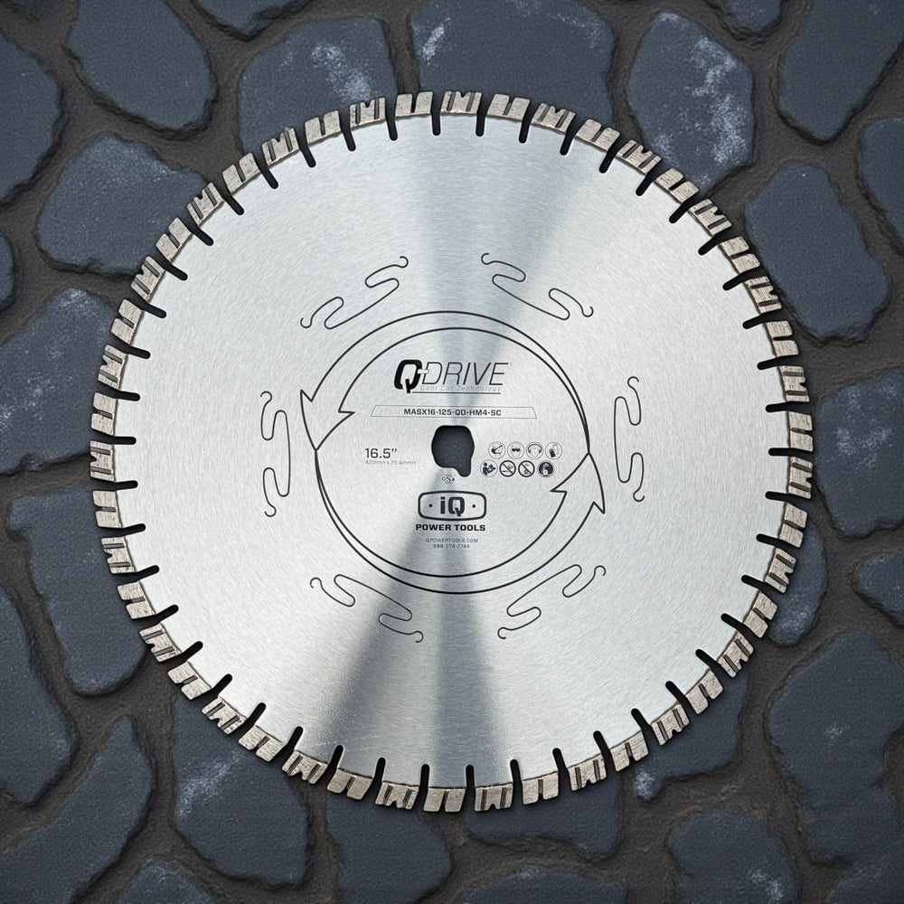 16.5 HM4 SILENT CORE - Extreme Hard Material Blade - MASX16-125-QD-HM4