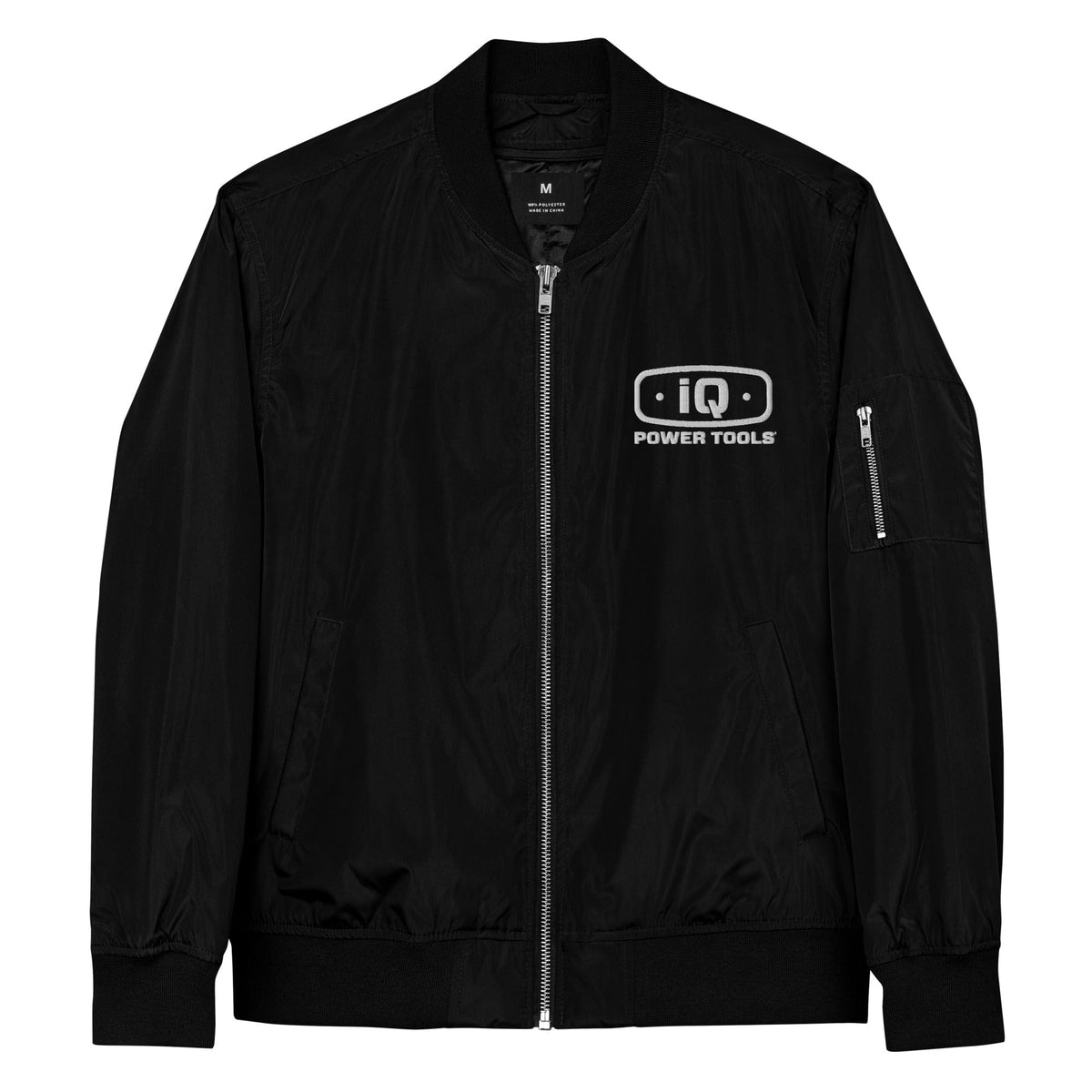 JACKIE JAMES PREMIUM RECYCLED BOMBER JACKET BLK main image 1