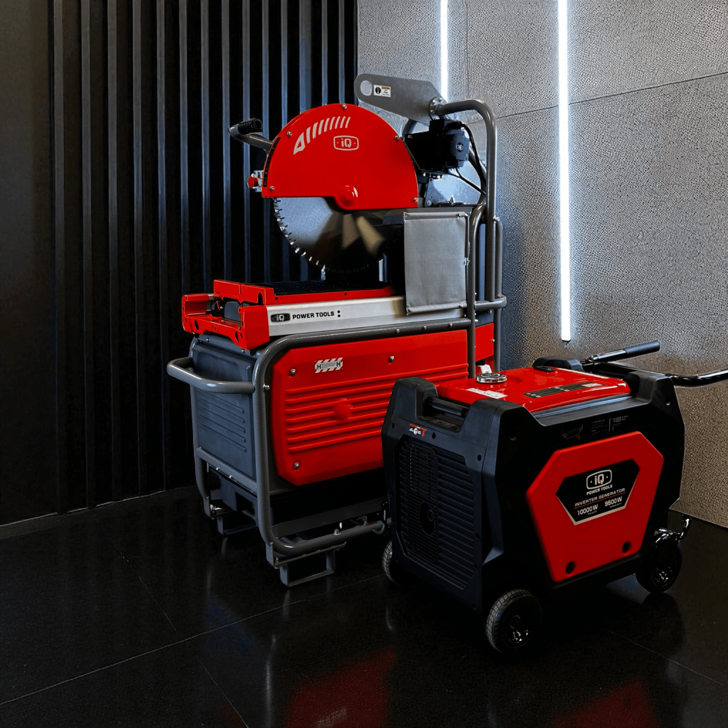 iQ10KW Inverter Power Generator – 10,000W Peak / 9,500W Running – Electric Start, Quiet Operation, Portable Design