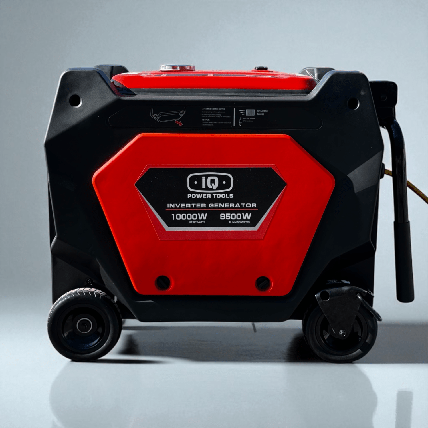 iQ10KW Inverter Power Generator – 10,000W Peak / 9,500W Running – Electric Start, Quiet Operation, Portable Design